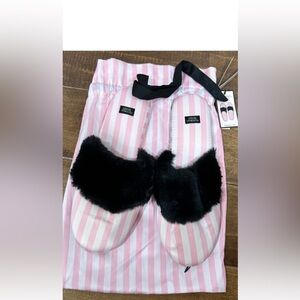 Victoria's Secret Striped Pink and Black Kids Bottoms